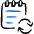 Notes Sync Icon from Freehand Duotone Set