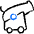 Piracy Cannon Icon from Freehand Duotone Set