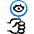 Fortune Telling Magnifier Icon from Freehand Duotone Set