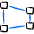 Vectors Anchor Rectangle Icon from Freehand Duotone Set