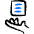 Common File Give Hand 1 Icon from Freehand Duotone Set