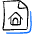 Common File Home Icon from Freehand Duotone Set