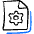 Common File Settings Icon from Freehand Duotone Set