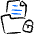 Folder File Lock Icon from Freehand Duotone Set