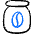 Coffee Bean Jar icon - Free transparent PNG, SVG. No sign up needed.
