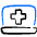 Medical App Laptop 1 Icon from Freehand Duotone Set