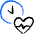 Mental Health Heart Time 1 icon - Free transparent PNG, SVG. No sign up needed.