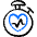 Monitor Heart Stopwatch icon - Free transparent PNG, SVG. No sign up needed.