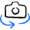 Camera Settings Rotate Icon from Freehand Duotone Set