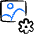 Image File Settings Icon from Freehand Duotone Set