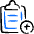 Form Edition Clipboard Add Icon from Freehand Duotone Set