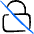 Lock Cancel Slash icon - Free transparent PNG, SVG. No sign up needed.