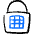 Lock Dialpad Icon from Freehand Duotone Set