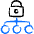 Lock Hierarchy Icon from Freehand Duotone Set