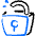 Unlock Square 1 Icon from Freehand Duotone Set