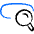 Search Magnifier Bar Icon from Freehand Duotone Set