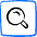 Search Magnifier Square icon - Free transparent PNG, SVG. No sign up needed.