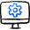 Settings Cog Desktop icon - Free transparent PNG, SVG. No sign up needed.