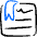 Bookmarks Document Icon from Freehand Duotone Set