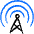 Wireless Wifi Signal Antenna icon - Free transparent PNG, SVG. No sign up needed.