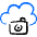 Cloud Camera Icon from Freehand Duotone Set | Free Download as SVG Vector and Transparent PNG | Streamline icons