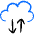 Cloud Data Transfer icon - Free transparent PNG, SVG. No sign up needed.