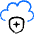 Cloud Shield Icon from Freehand Duotone Set | Free Download as SVG Vector and Transparent PNG | Streamline icons