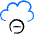 Cloud Subtract Icon from Freehand Duotone Set