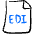 Data Transfer Edi File Icon from Freehand Duotone Set