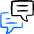 Conversation Chat Text Icon from Freehand Duotone Set | Free Download as SVG Vector and Transparent PNG | Streamline icons