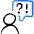 Messages People Person Bubble Question Exclamation icon - Free transparent PNG, SVG. No sign up needed.