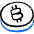 Crypto Currency Bitcoin Circle icon - Free transparent PNG, SVG. No sign up needed.