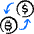 Crypto Currency Bitcoin Dollar Exchange icon - Free transparent PNG, SVG. No sign up needed.