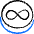 Crypto Currency Infinitecoin Icon from Freehand Duotone Set