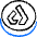 Crypto Currency Lisk Icon from Freehand Duotone Set