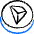 Crypto Currency Tron Icon from Freehand Duotone Set