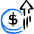 Currency Dollar Increase icon - Free transparent PNG, SVG. No sign up needed.