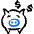 Saving Piggy Bank icon - Free transparent PNG, SVG. No sign up needed.