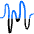 Equalizer Line Graph Icon from Freehand Duotone Set