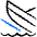 Sailing Boat Truck Ramp Icon from Freehand Duotone Set