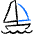 Sailing Boat Water 1 icon - Free transparent PNG, SVG. No sign up needed.
