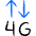 Cellular Network 4g Icon from Freehand Duotone Set