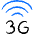 Cellular Network Wifi 3g Icon from Freehand Duotone Set