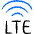 Cellular Network Wifi Lte Icon from Freehand Duotone Set