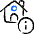 Real Estate Action House Information Icon from Freehand Duotone Set