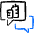 Real Estate Message Chat Building Icon from Freehand Duotone Set