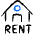 Real Estate Sign House Rent Icon from Freehand Duotone Set | Free Download as SVG Vector and Transparent PNG | Streamline icons