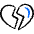 Breakup Heart Broken icon - Free transparent PNG, SVG. No sign up needed.