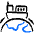 Oversea Shipment Global Boat Icon from Freehand Duotone Set