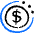 Discount Dollar Dash icon - Free transparent PNG, SVG. No sign up needed.